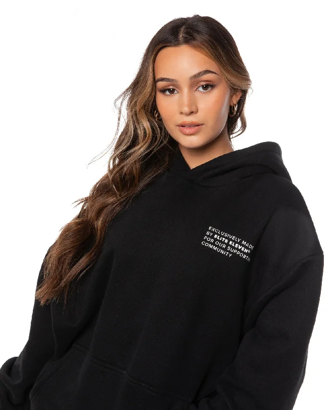 Community Hoodie - Black