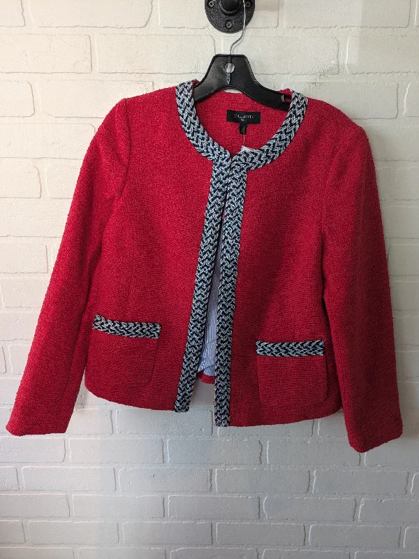 Red Blazer Talbots, Size M