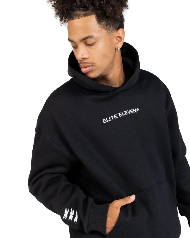 Registered Hoodie - Black/White