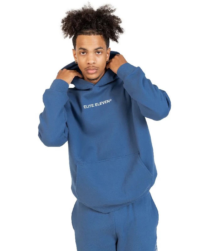 Registered Hoodie - Mid Blue