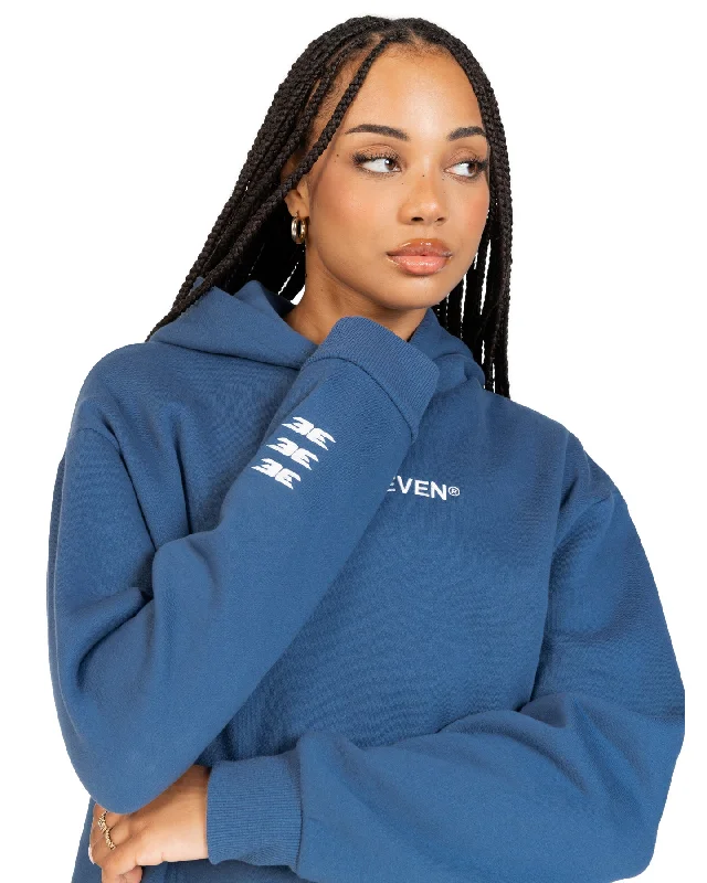 Registered Hoodie - Mid Blue