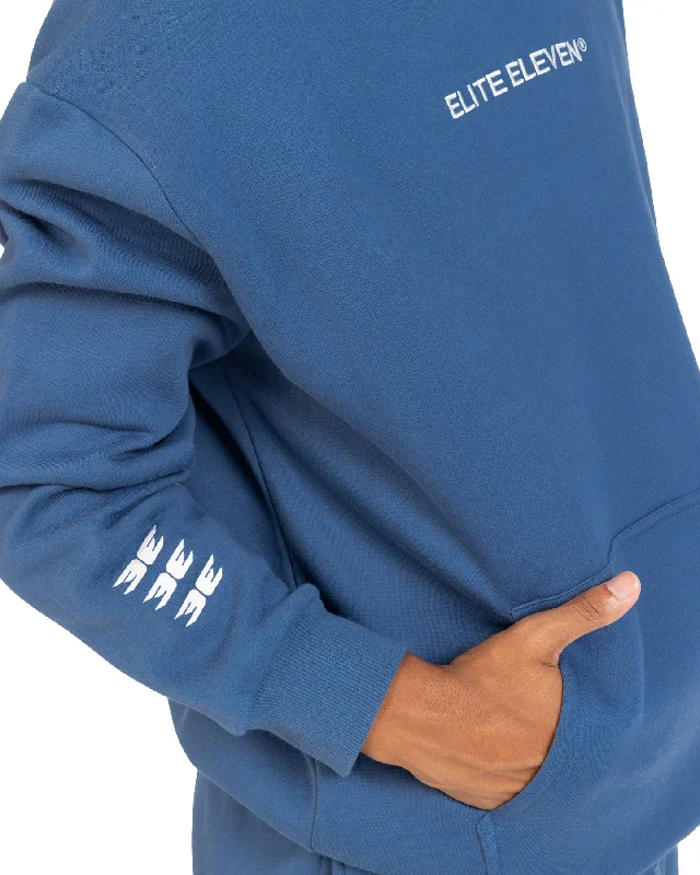 Registered Hoodie - Mid Blue