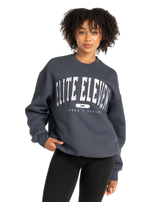 Track & Field Crewneck - Navy