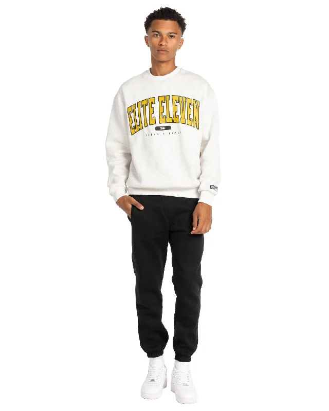 Track & Field Crewneck - Polar / Yellow