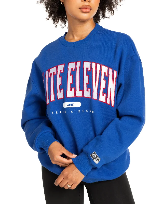 Track & Field Crewneck - Royal Blue