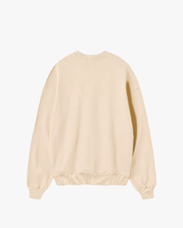 VARSITY CREWNECK MARSHMELLOW