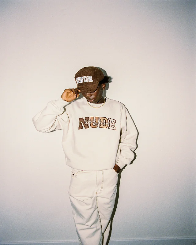 VARSITY CREWNECK MARSHMELLOW