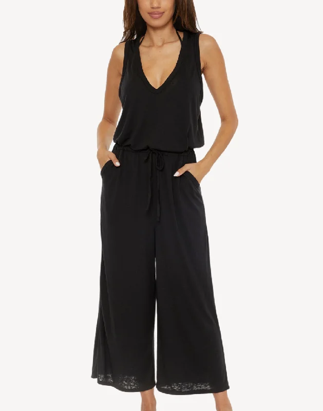 Beach Date Cover Up Jumpsuit