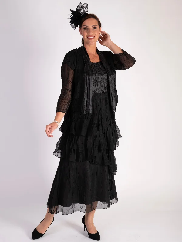 black-crush-pleat-satin-chiffon-shrug