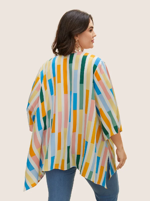 colorblock-contrast-split-side-high-low-hem-kimono