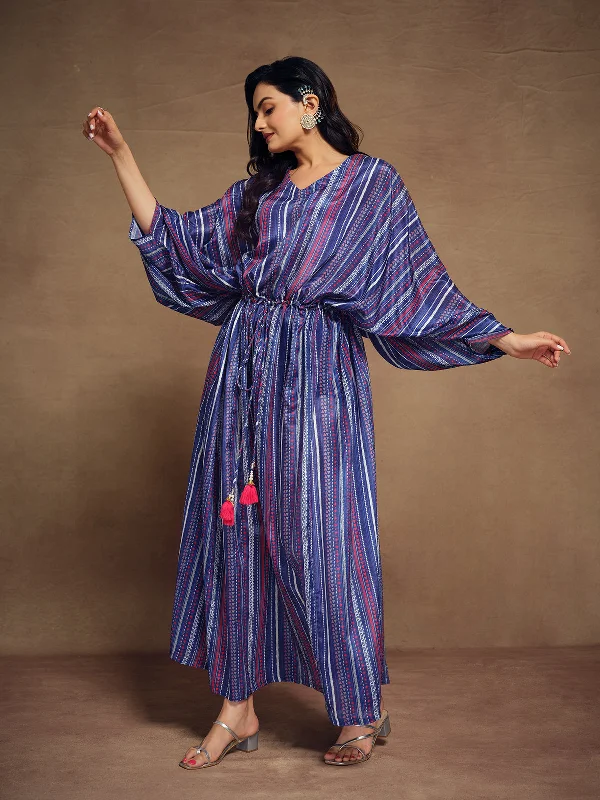 odette-blue-art-silk-printed-stitched-kaftan-for-women-aytf300-xs