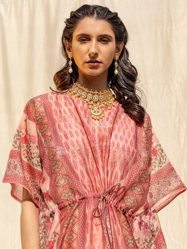 odette-peach-silk-printed-stitched-indo-western-kaftan-for-women-aninayat21004-m