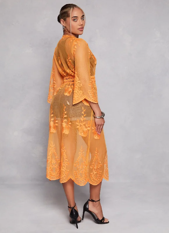 orange-lace-mesh-three-button-kimono-1401069399947