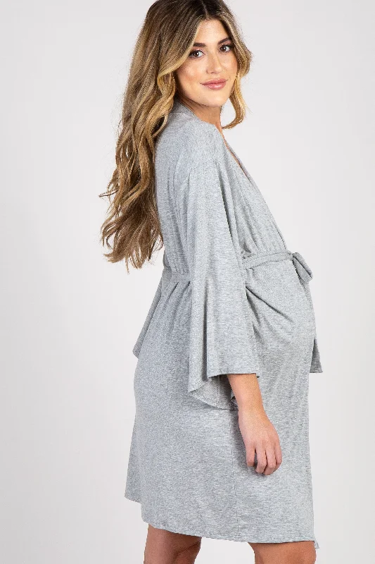 pinkblush-heather-grey-delivery-nursing-maternity-robe