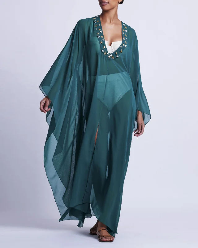 PORTOFINO HAND-BEADED CAFTAN