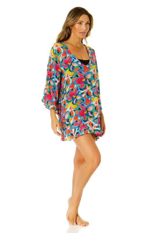 womens-amalfi-floral-flounce-v-neck-tunic-swimsuit-cover-up