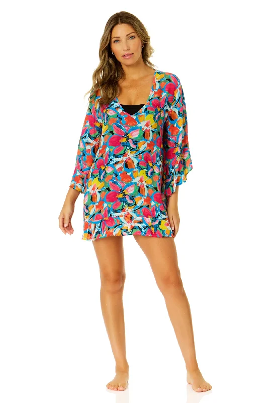 womens-amalfi-floral-flounce-v-neck-tunic-swimsuit-cover-up