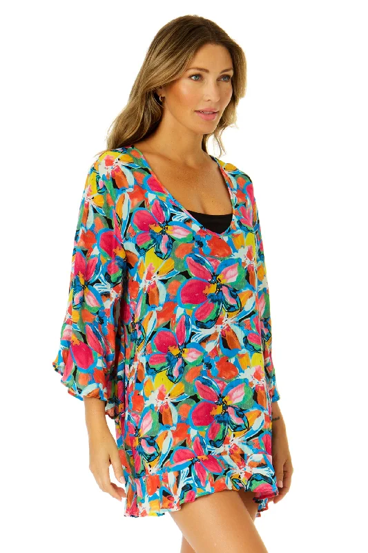 womens-amalfi-floral-flounce-v-neck-tunic-swimsuit-cover-up