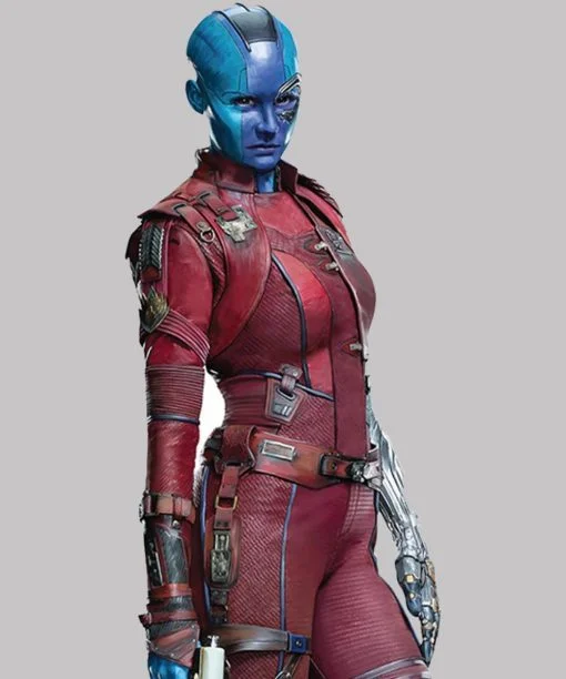 Guardians of The Galaxy Vol 2 Nebula Leather Jacket