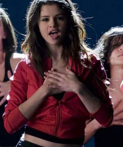 Selena Gomez Cinderella Leather Jacket