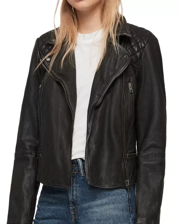 You Have to Play Along Jenny Hoyt Leather Jacket