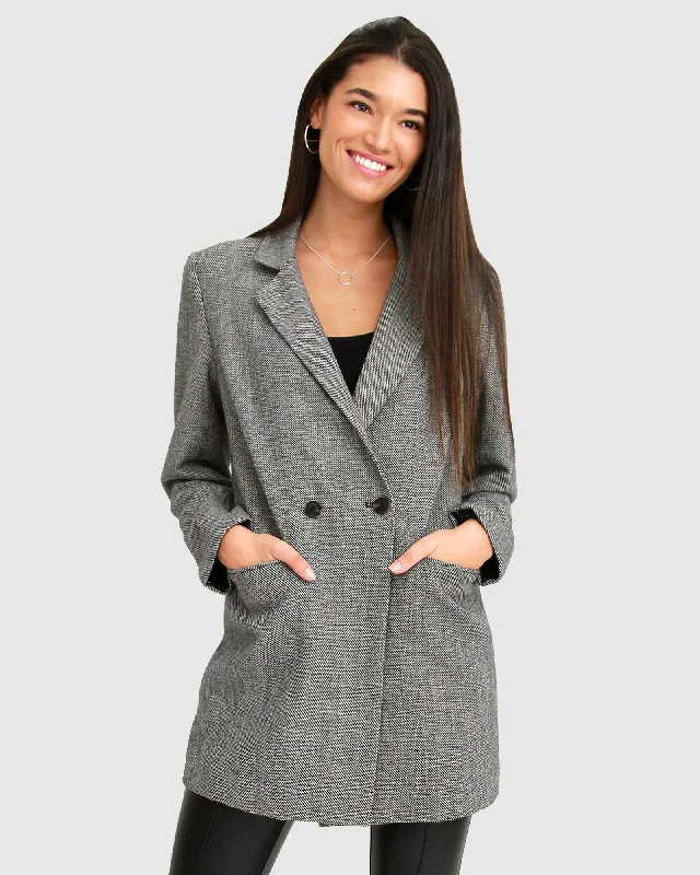 Kensington Oversized Coat - Grey