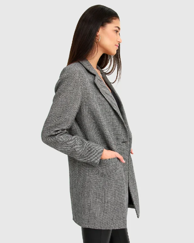 Kensington Oversized Coat - Grey