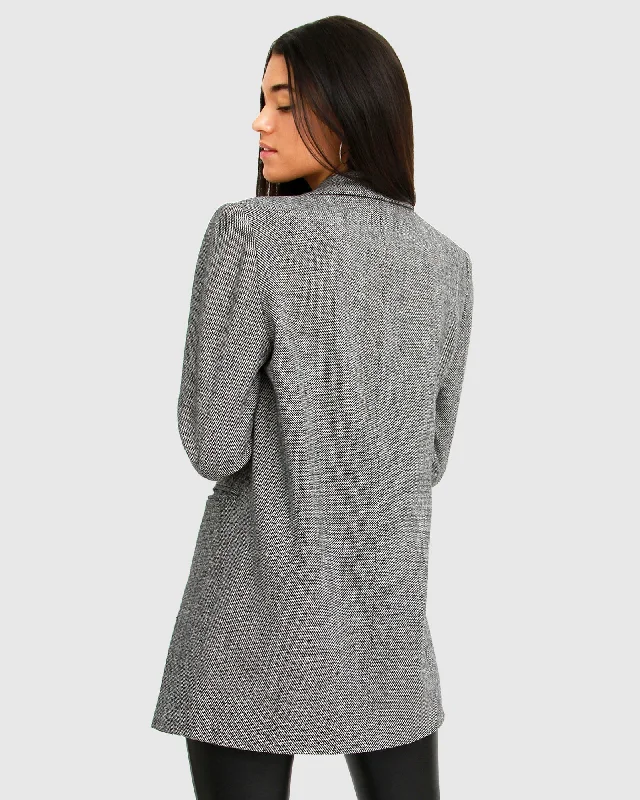 Kensington Oversized Coat - Grey