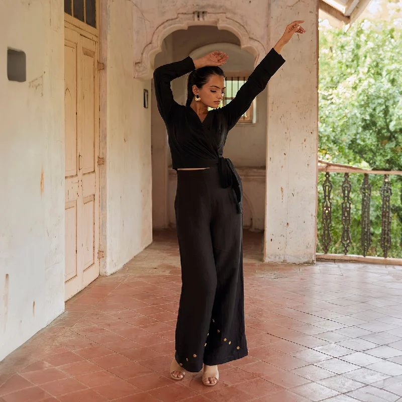 Black Jumpsuit for Women | Kala Cotton & Bamboo Hemp