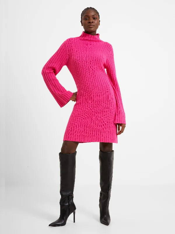 Babysoft Mock Neck Sweater Dress