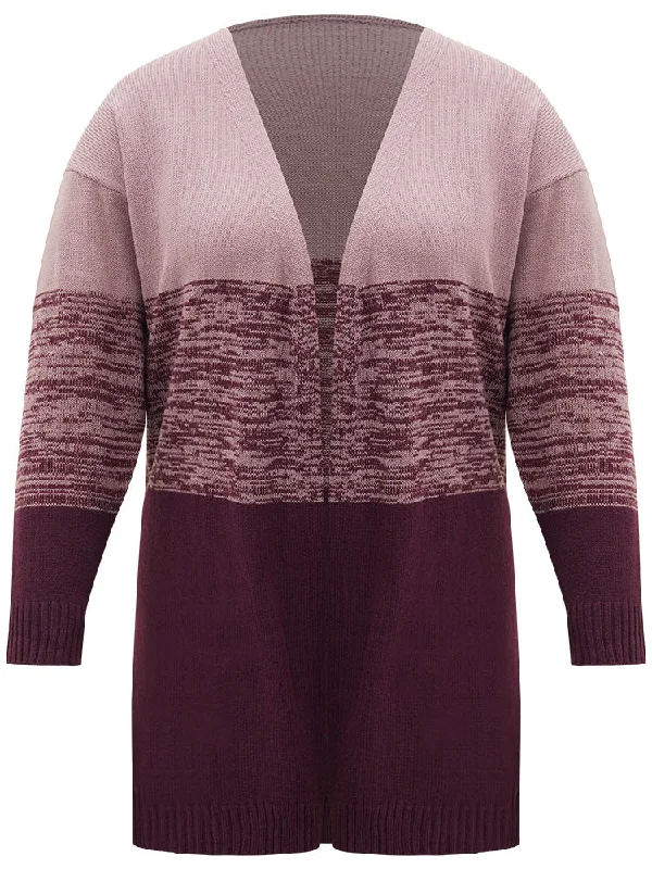 anti-pilling-contrast-heather-open-front-cardigan