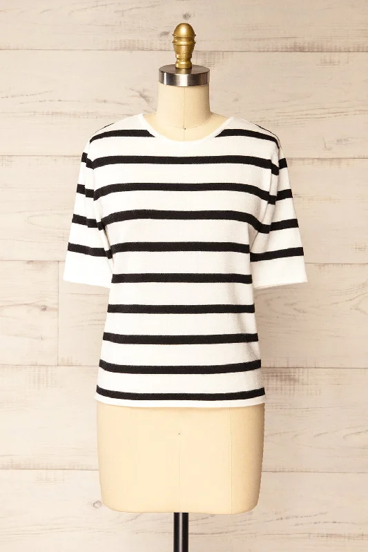 Antigua | Striped Soft Knit T-Shirt