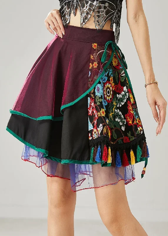 art-mulberry-tasseled-embroidered-tulle-skirt-summer