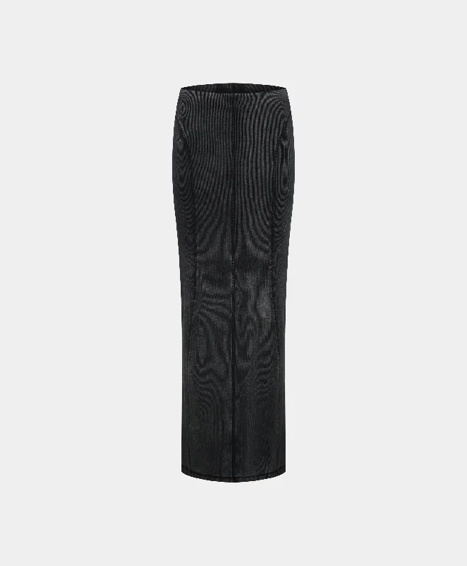 Black Nalia Maxi Skirt