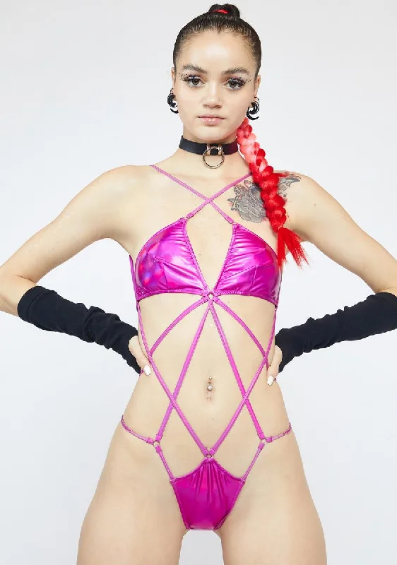 Candy Corrupt Mind Strappy Bodysuit