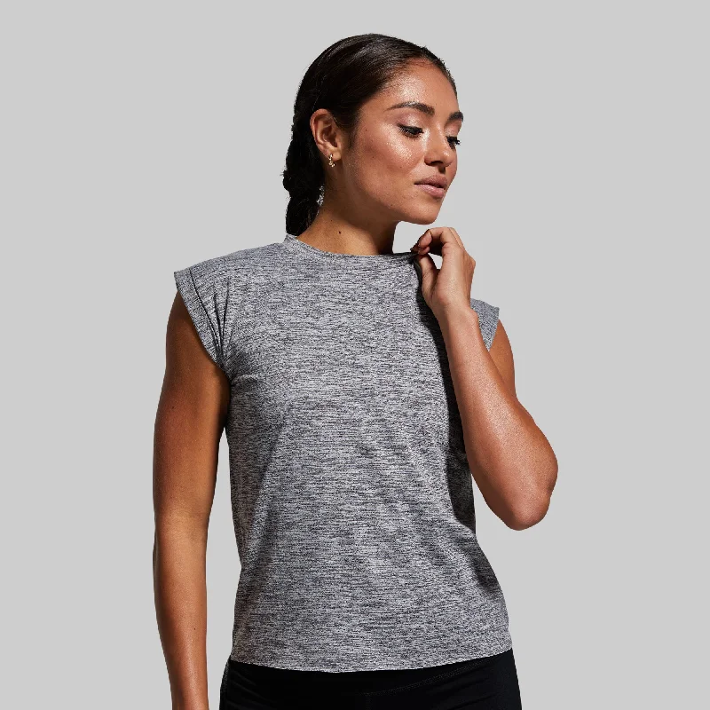 Captivate Muscle Tee (Heather Grey)