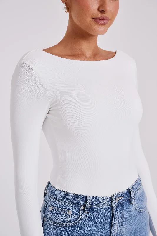 cheyenne-long-sleeve-plunge-back-bodysuit-white