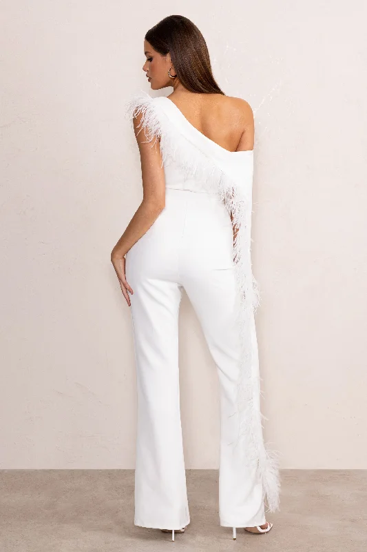 cindy-white-one-shoulder-cape-jumpsuit-with-feather-trim-cl128306005