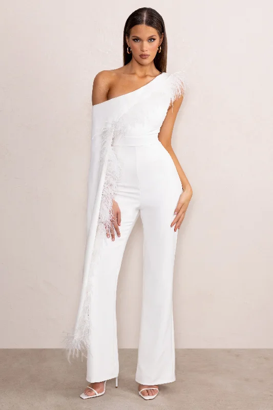 cindy-white-one-shoulder-cape-jumpsuit-with-feather-trim-cl128306005