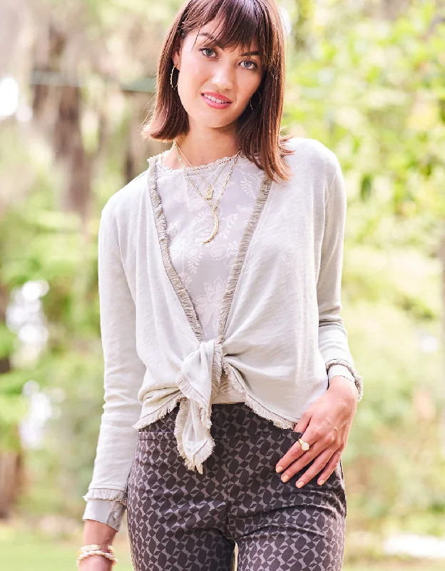 Clara Convertible Cardigan Storm Gray