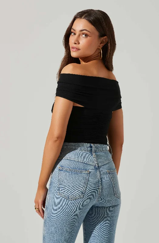 cornelia-ruched-off-shoulder-bodysuit