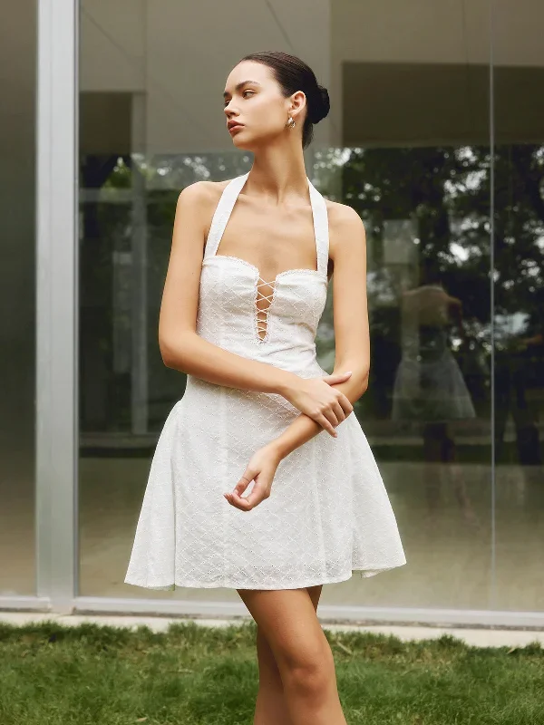 cotton-backless-tie-up-halter-short-dress