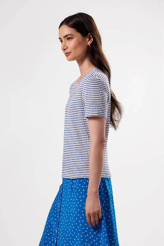 eleanor-organic-cotton-modal-rib-tee-cannes-stripe-natural-aegean-blue