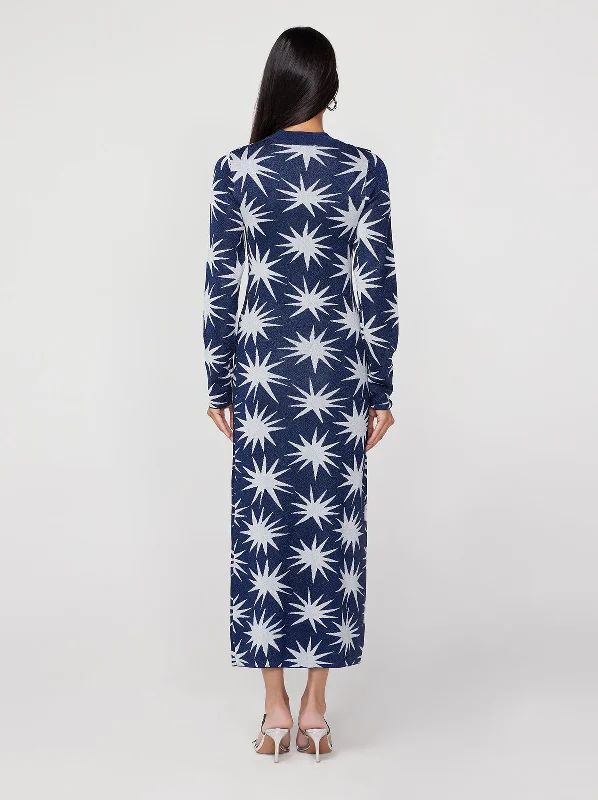 erin-navy-star-lurex-knit-dress