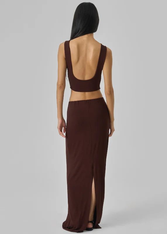 evangeline-cropped-tank-brown