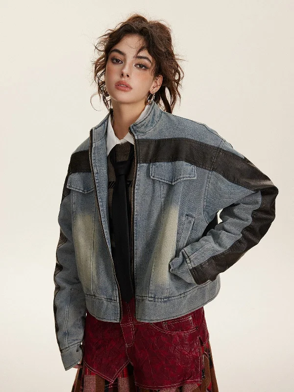 faux-leather-patchwork-denim-racing-jacket