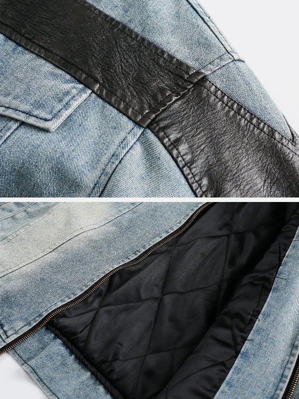 faux-leather-patchwork-denim-racing-jacket