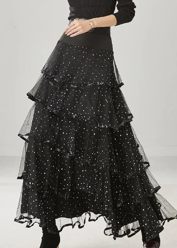 fine-black-layered-ruffles-tulle-holiday-skirt-spring