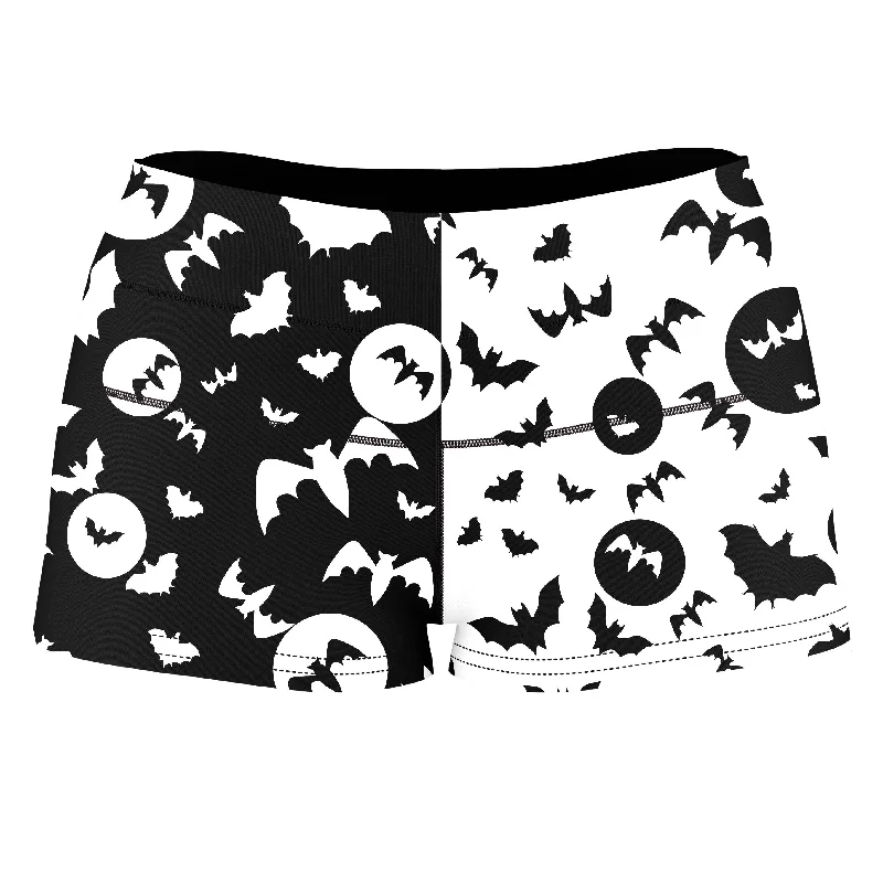 Full Moon High-Waisted Women's Shorts