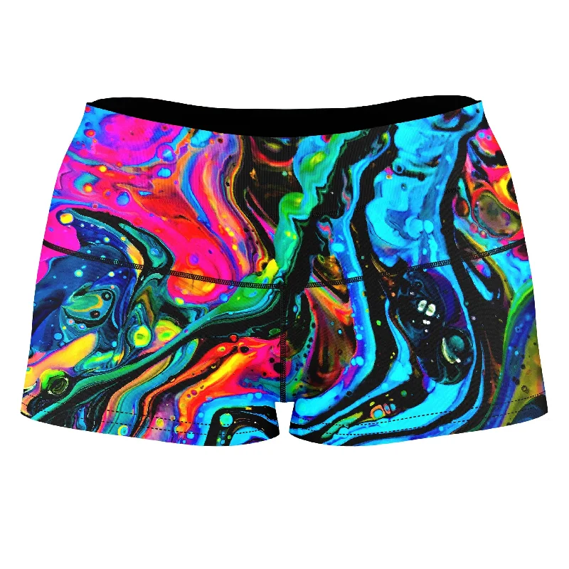 Funkadelic High-Waisted Women's Shorts